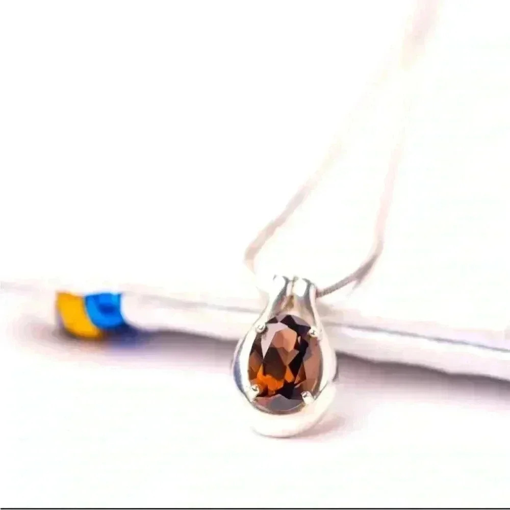 Paolo Romeo Pendant on 12.43 G Sterling Silver Omega Chain GORGEOUS - Picture 5 of 16